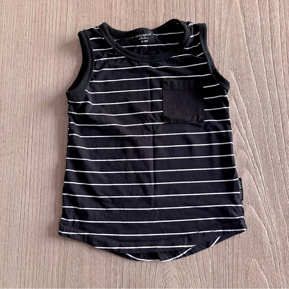 Little Bipsy Other - Little Bipsy | Striped Pocket Tank
